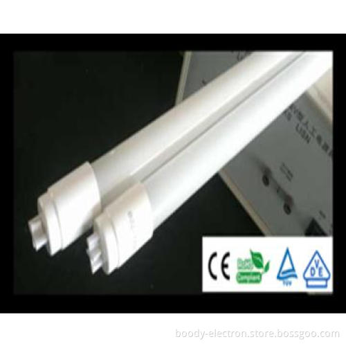 Pc body 2ft 11W 1100Lm 5700k T8 tube CE&VDE&ROHS approved